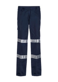 LADIES REFLECTIVE MID WEIGHT CARGO COTTON DRILL TROUSER