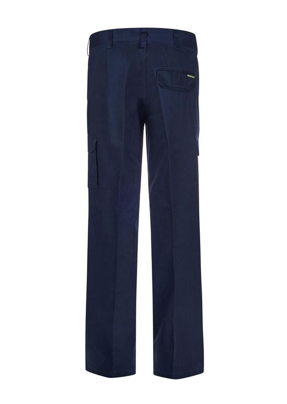 LADIES MID WEIGHT CARGO COTTON DRILL TROUSER