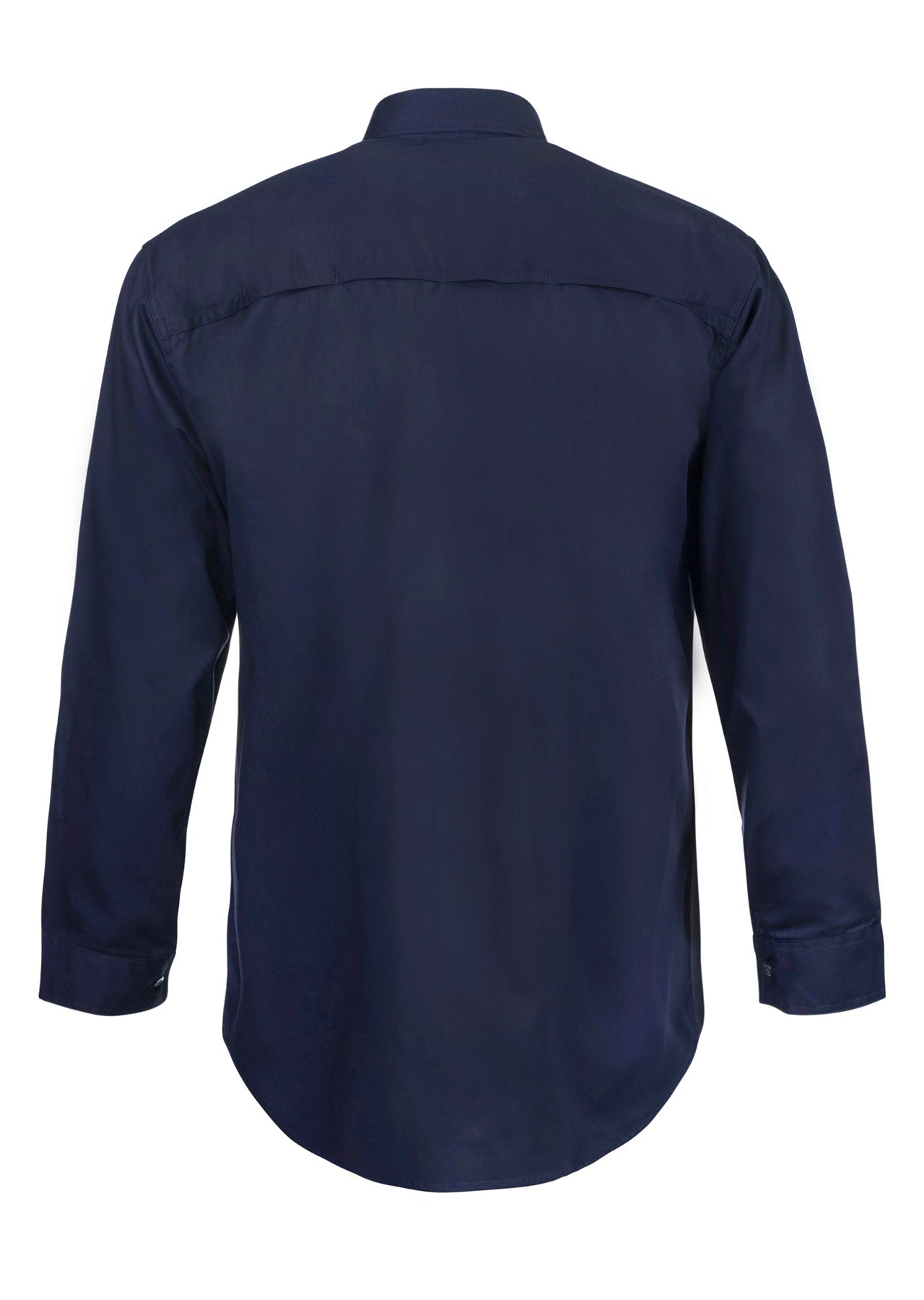 LIGHTWEIGHT LONG SLEEVE VENTED COTTON DRILL SHIRT