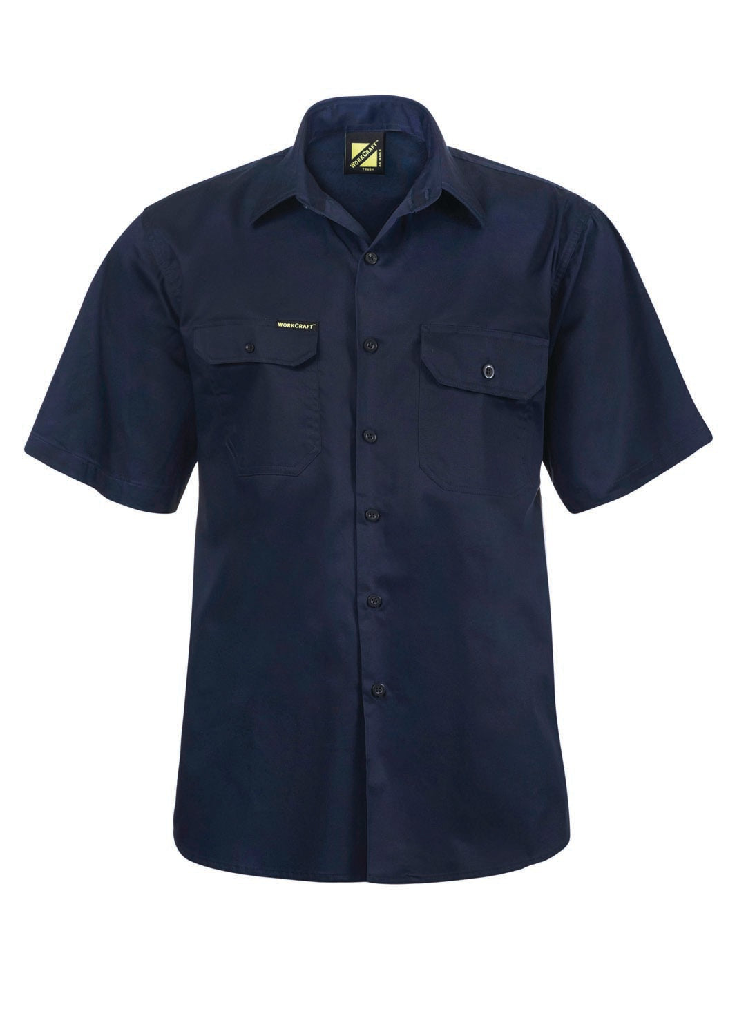 LIGHTWEIGHT SHORT SLEEVE VENTED COTTON DRILL SHIRT