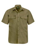SHORT SLEEVE COTTON DRILL SHIRT