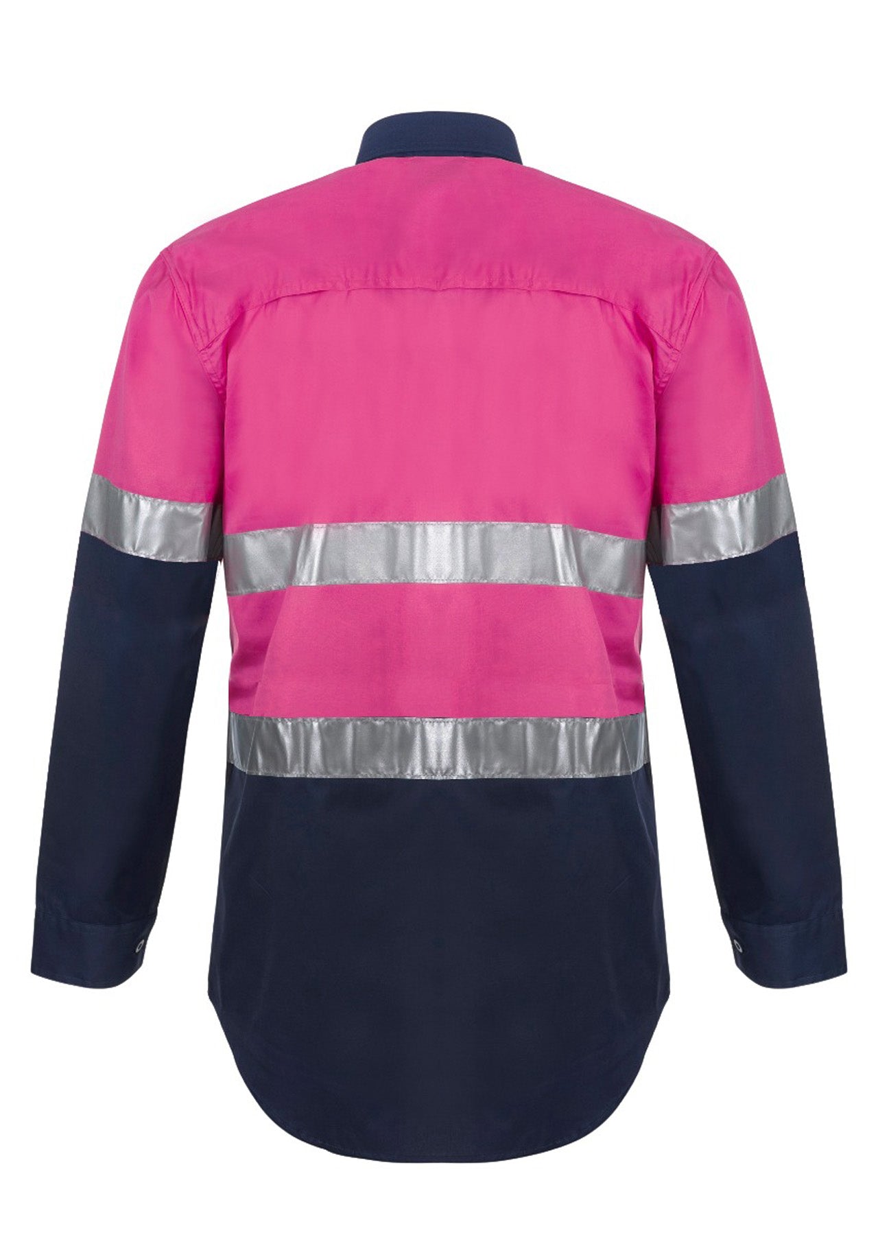 LIGHTWEIGHT LONG SLEEVE VENTED COTTON DRILL REFLECTIVE SHIRT – NIGHT USE ONLY