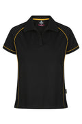 ENDEAVOUR LADY POLOS - BLACK/GOLD