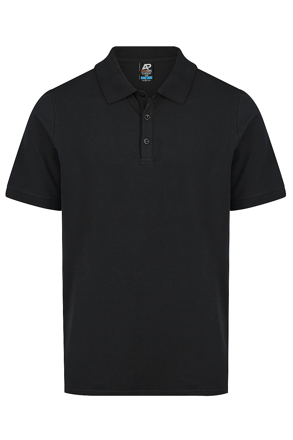 CLAREMONT MENS POLOS - BLACK