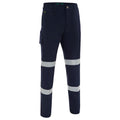 Stretch Biomotion Double Taped Modern Fit Cargo Pants Navy