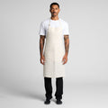 Linen Apron1086 - NATURAL