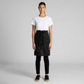 Linen Half Apron1087 - NATURAL