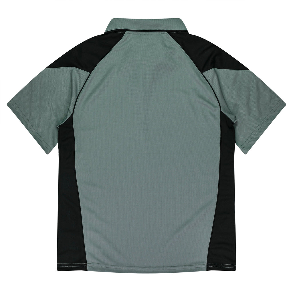 PREMIER LADY POLOS - ASHE/BLACK