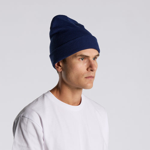 Cuff Beanie1107 - WHITE MARLE