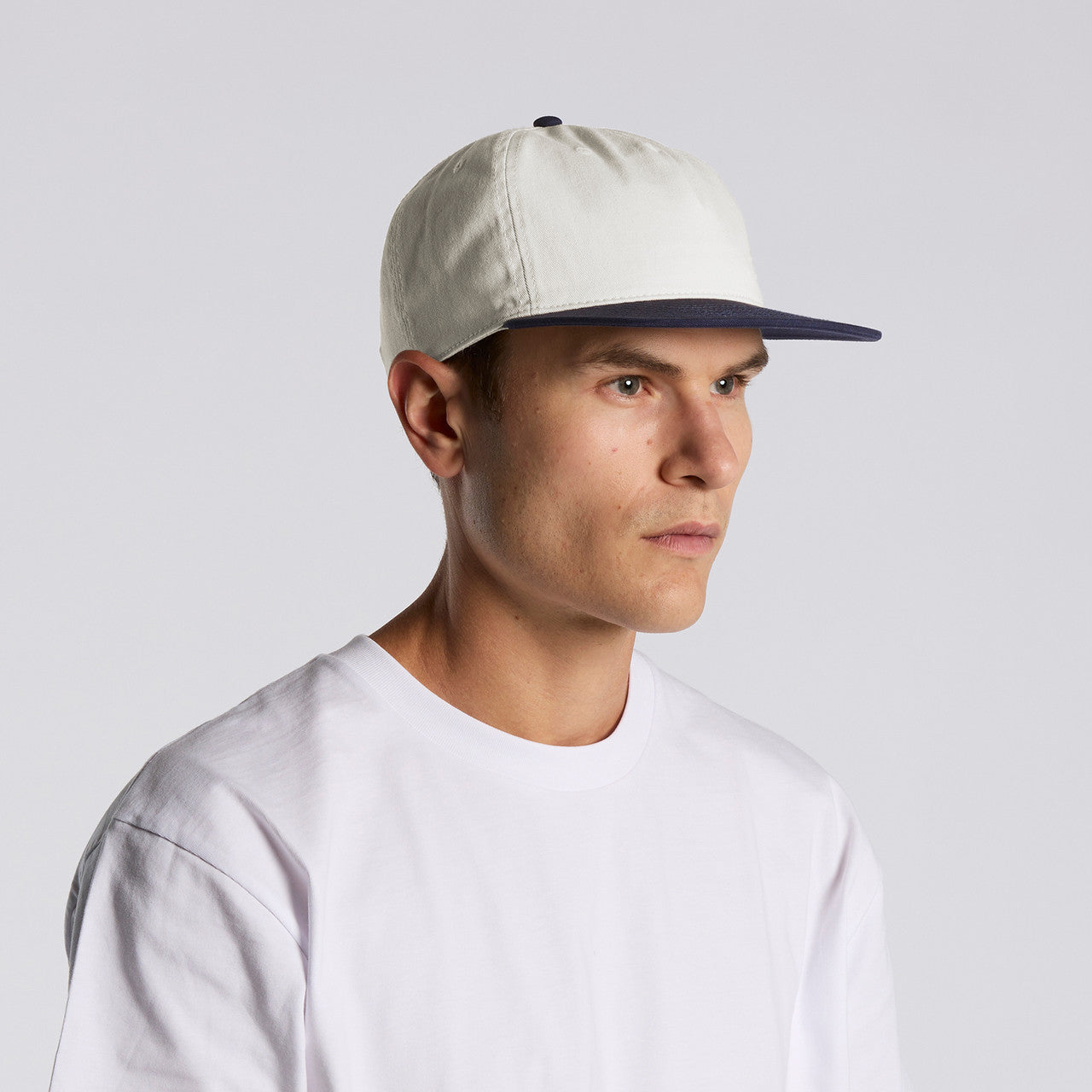 Class Two-Tone Cap1154 - NATURAL/CHARLOTTE