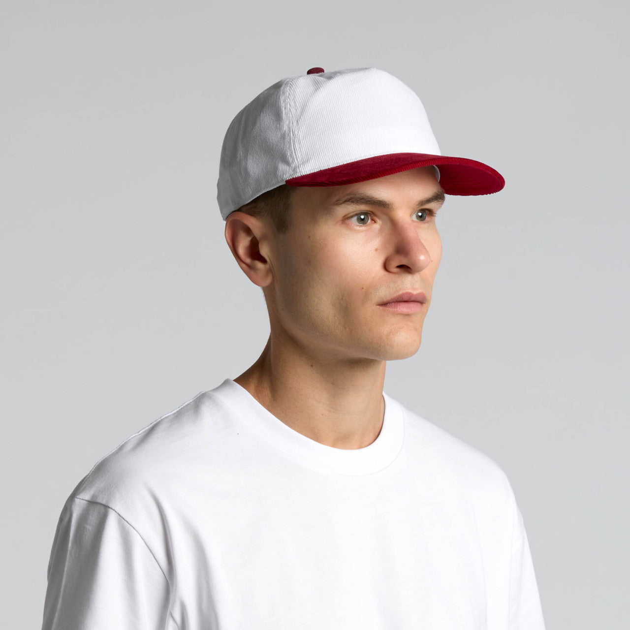 Class Cord Two-Tone Cap1159 - WHITE/EUCALYPTUS