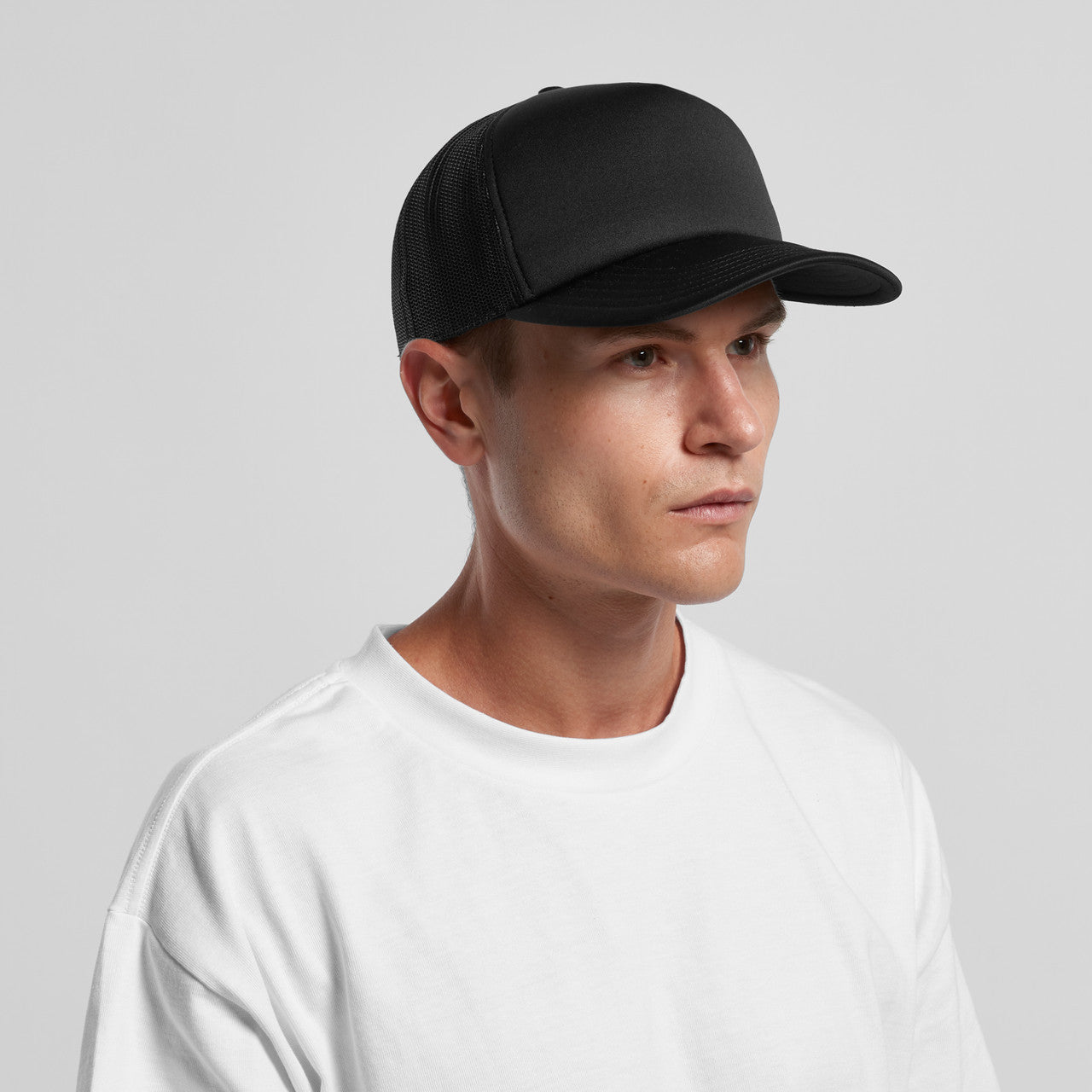 Frame Foam Trucker Cap1161 - WHITE