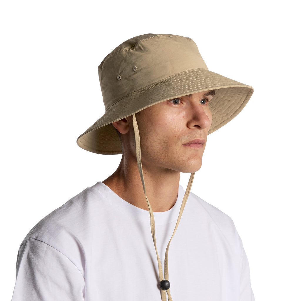 Nylon Wide Brim Bucket Hat1174