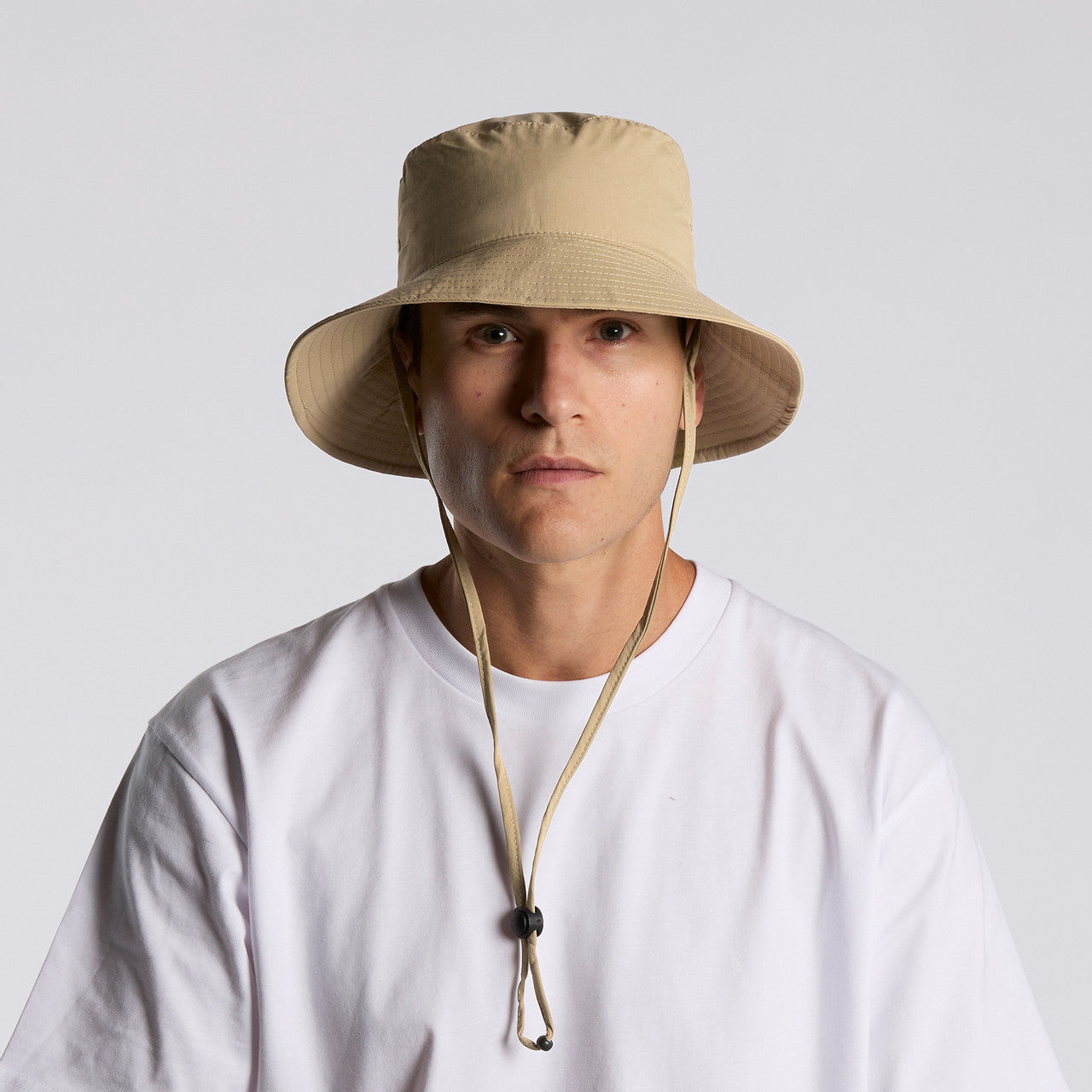 Nylon Wide Brim Bucket Hat1174