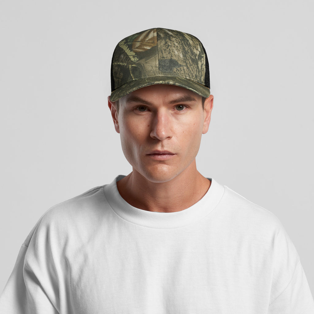 Mesh Contrast Camo Cap1191C