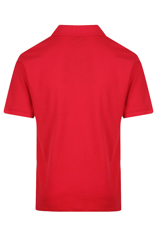 CLAREMONT MENS POLOS - RED