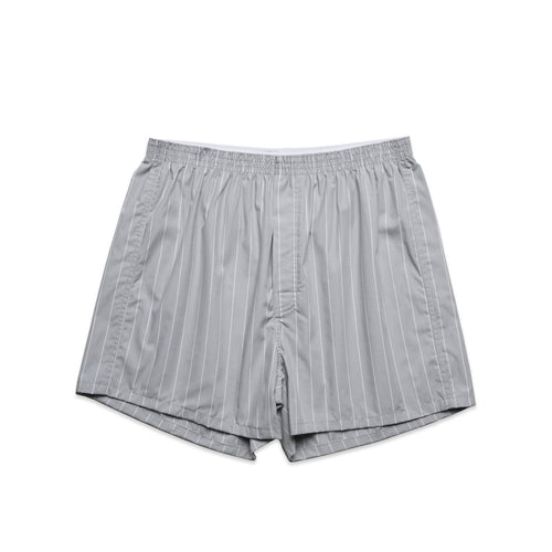 Boxer Fine Stripe Shorts1216 - MID BLUE/NATURAL