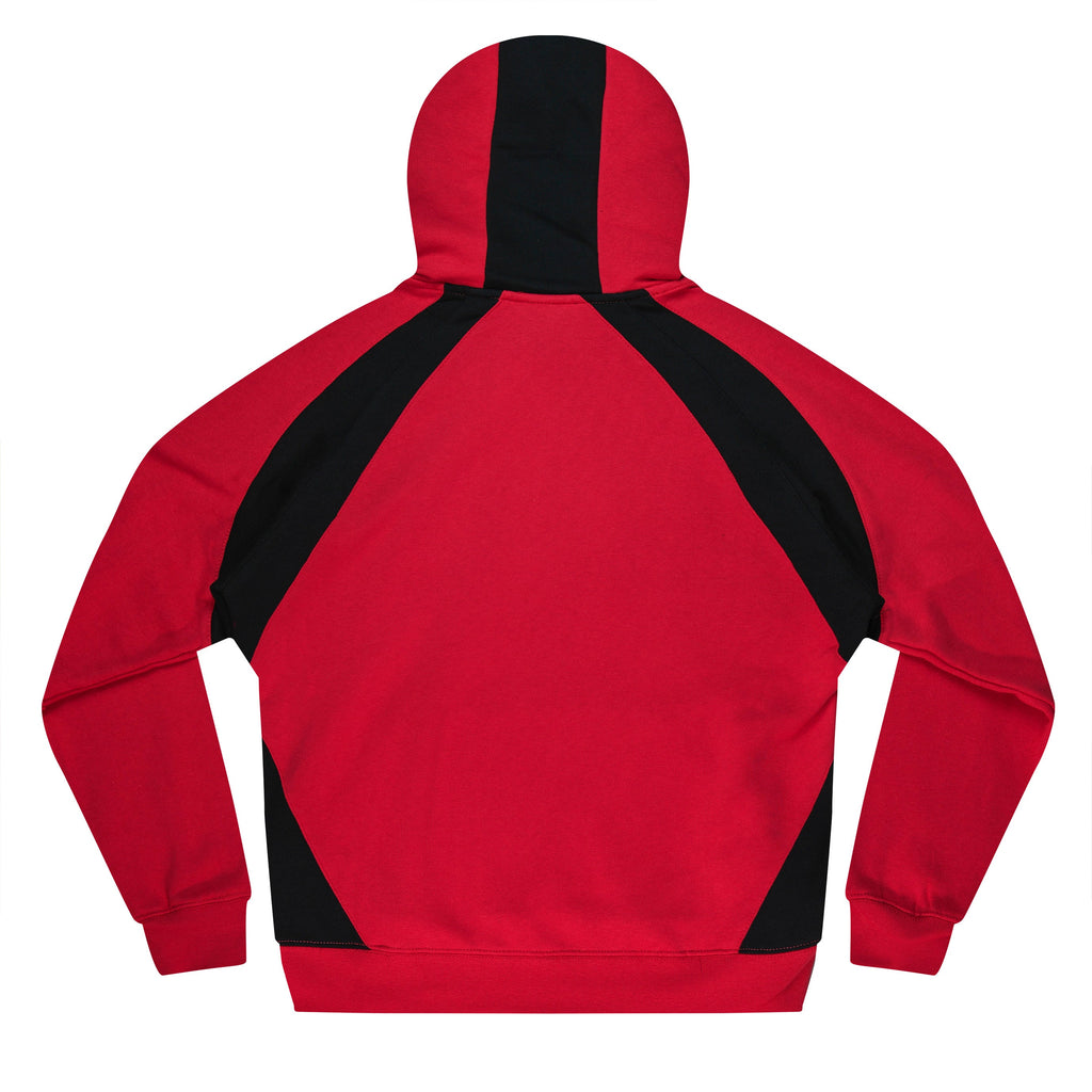 HUXLEY MENS HOODIES - RED/BLACK/WHITE
