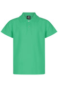 HUNTER KIDS POLOS - KELLY GREEN