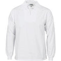 V-Neck Food Industry Jerkin - Long Sleeve - White