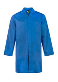 LONG SLEEVE DUSTCOAT WITH PATCH POCKETS