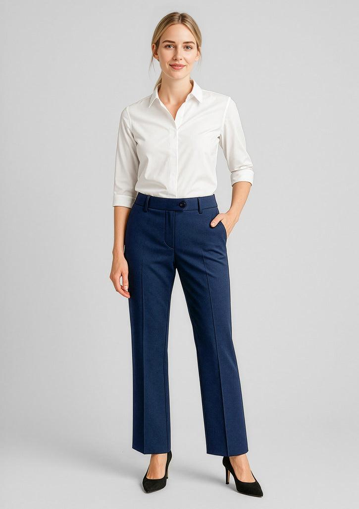 Womens Comfort Wool Stretch Adjustable Waist Pant