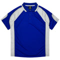 MURRAY KIDS POLOS - ROYAL/WHITE