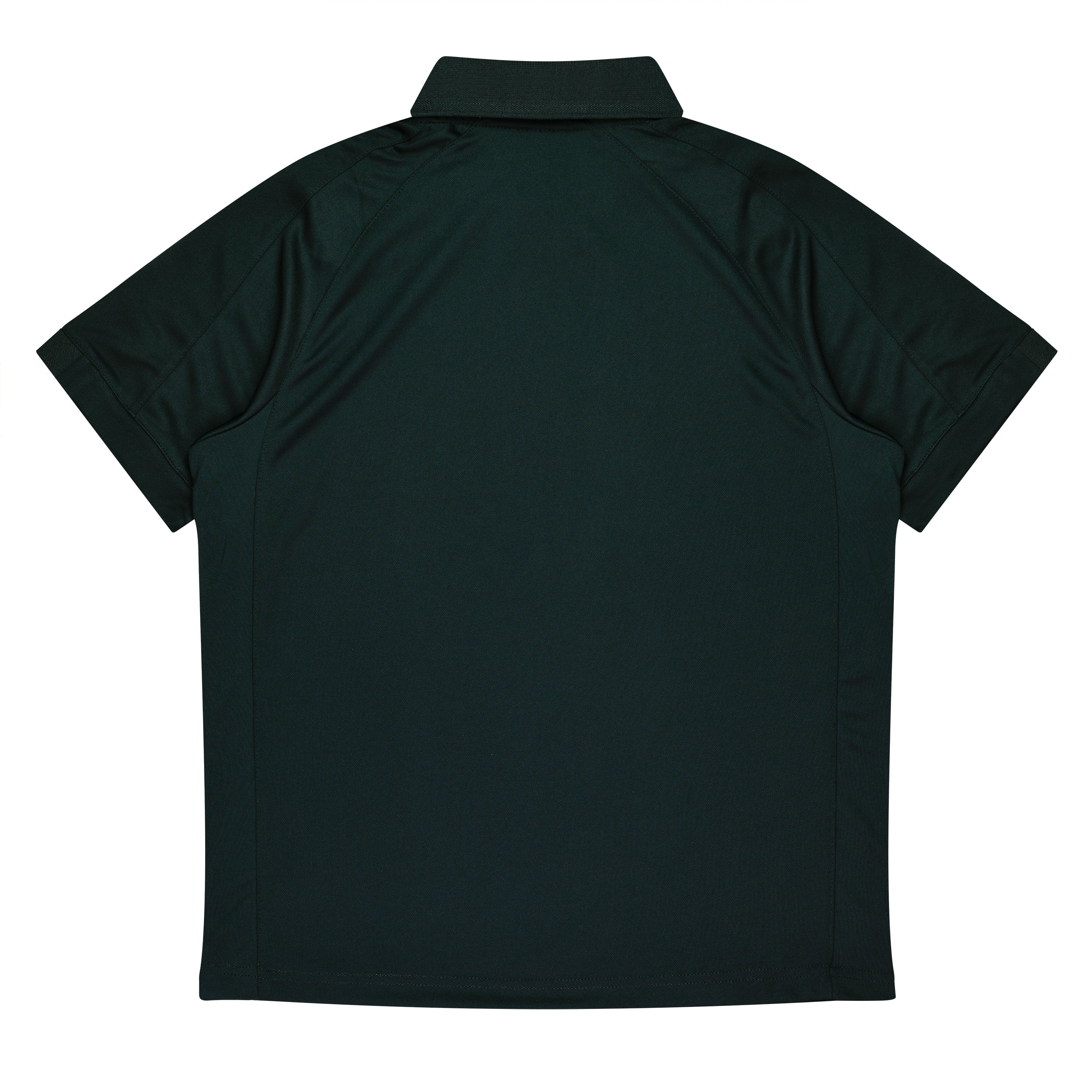 FLINDERS MENS POLOS - BLACK/WHITE