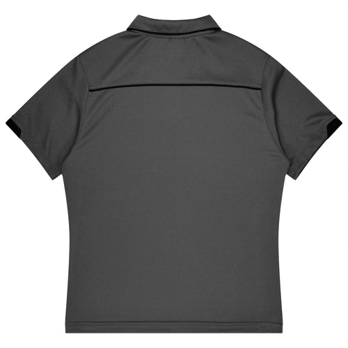CURRUMBIN KIDS POLOS - SLATE/BLACK