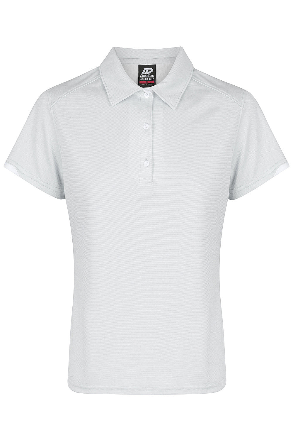 MORRIS LADY POLOS - LIGHT GREY/WHITE