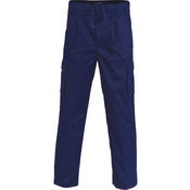 Polyester Cotton "3 in 1" Cargo Pants - Navy