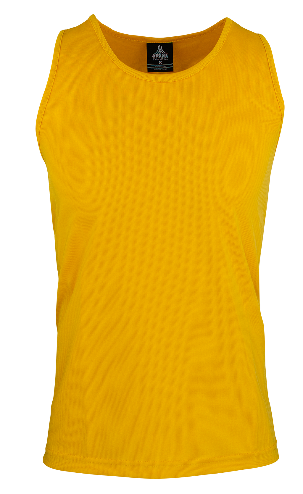 BOTANY MENS SINGLETS - GOLD