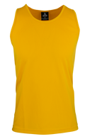 BOTANY MENS SINGLETS - GOLD