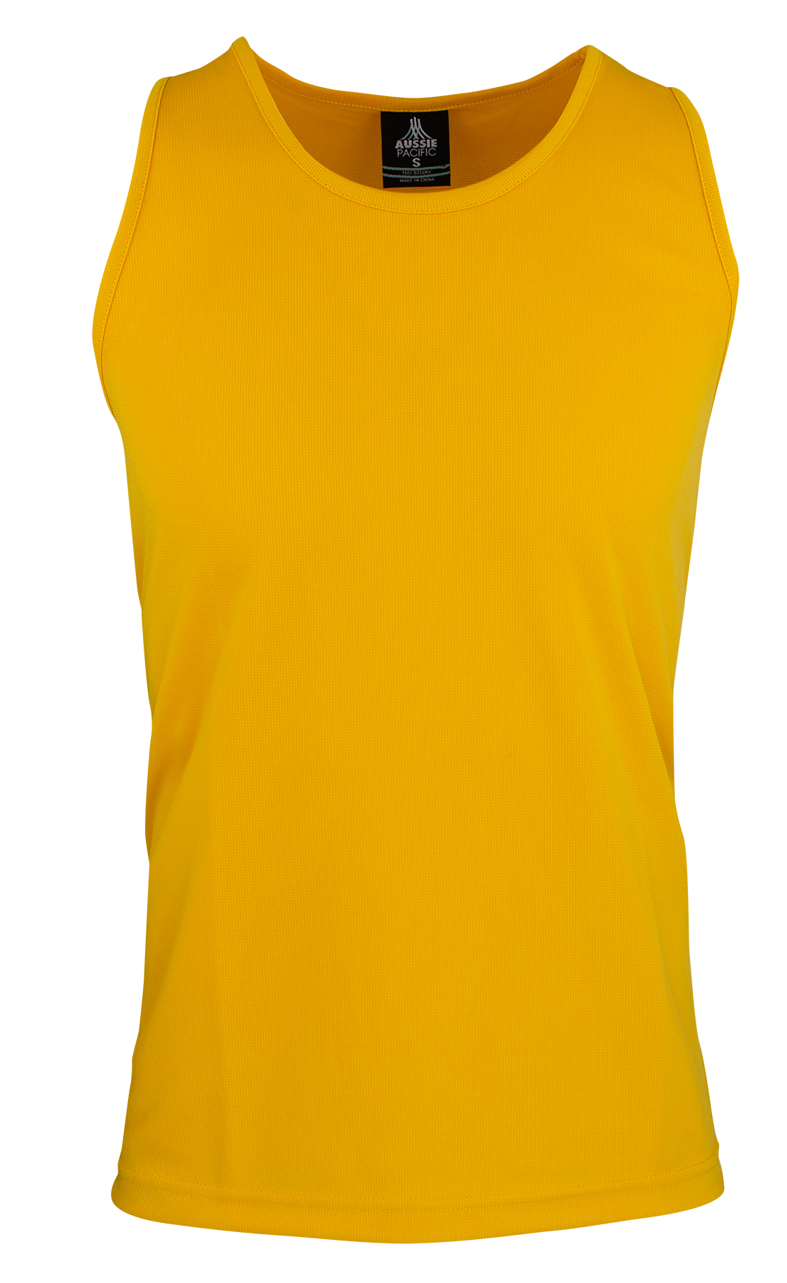 BOTANY MENS SINGLETS - GOLD