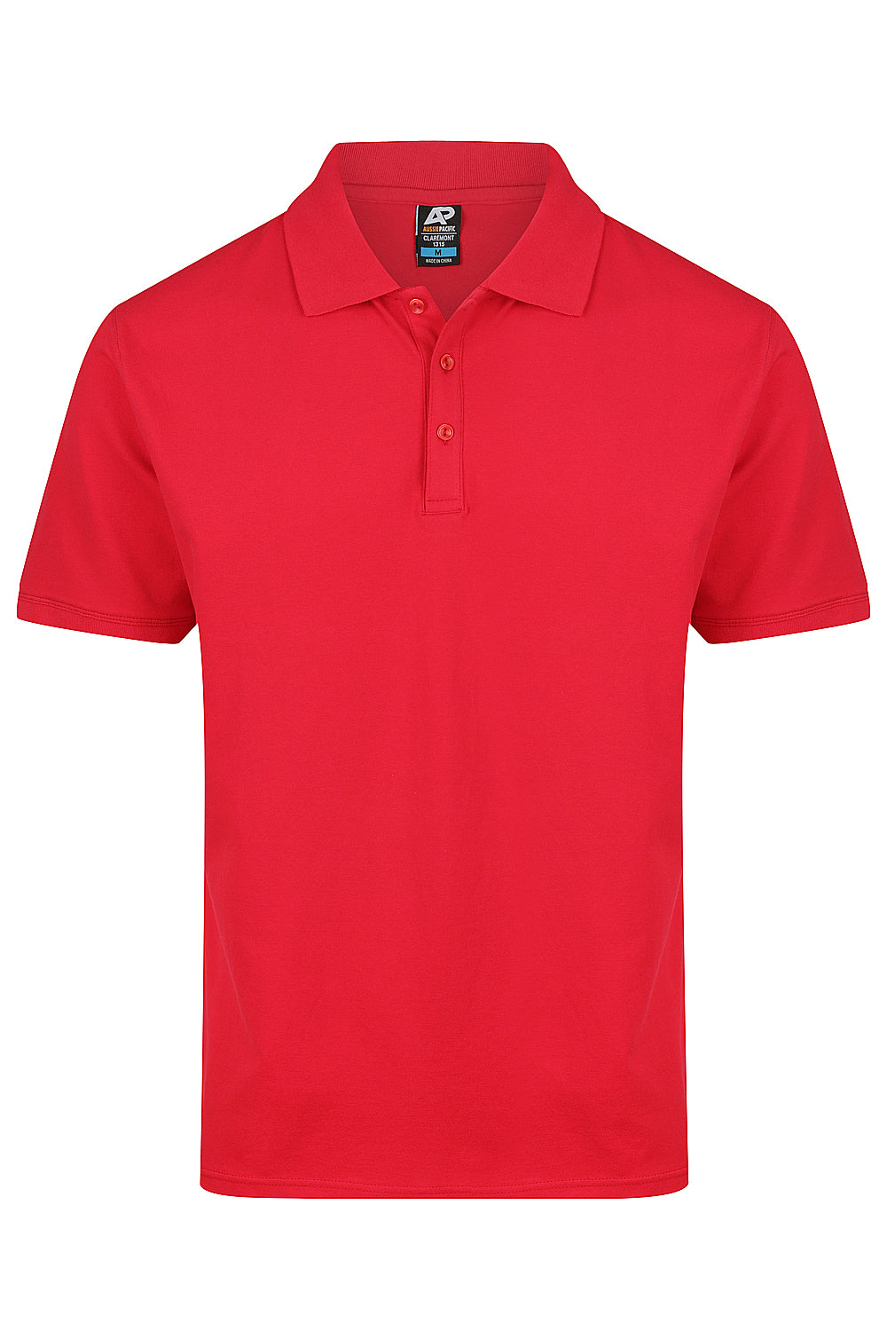 CLAREMONT MENS POLOS - RED