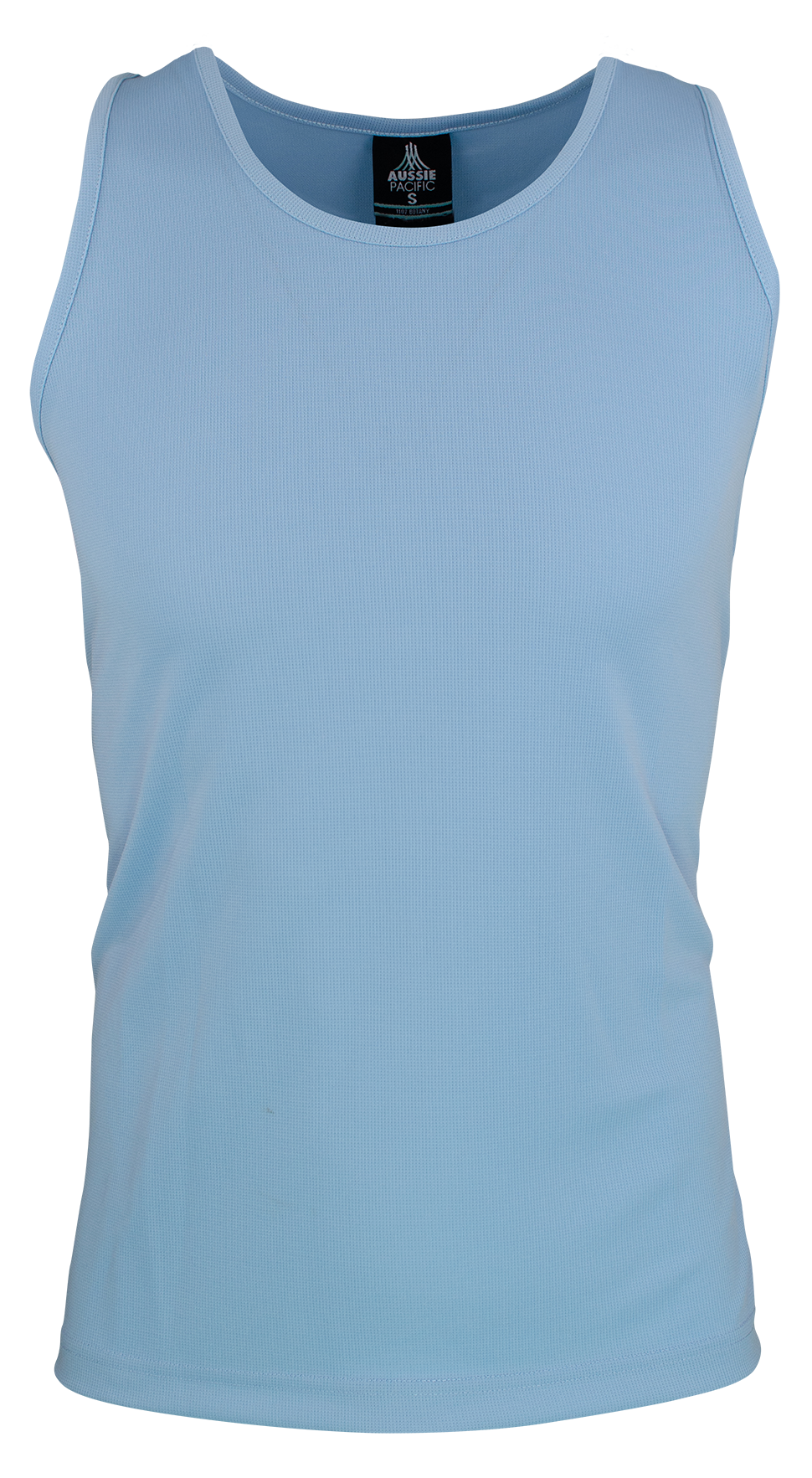 BOTANY MENS SINGLETS - SKY