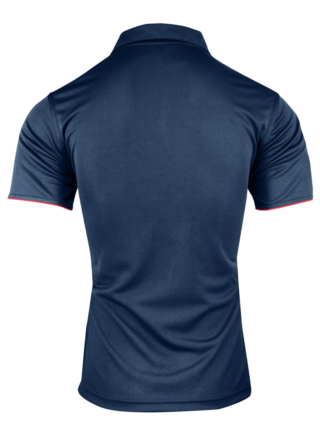 YARRA MENS POLOS - NAVY/RED