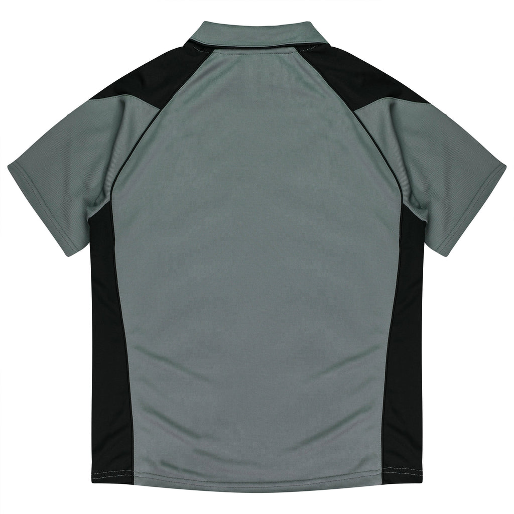 PREMIER KIDS POLOS - ASHE/BLACK