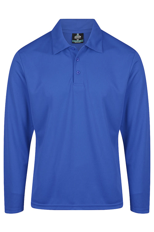 BOTANY MENS POLOS - ROYAL