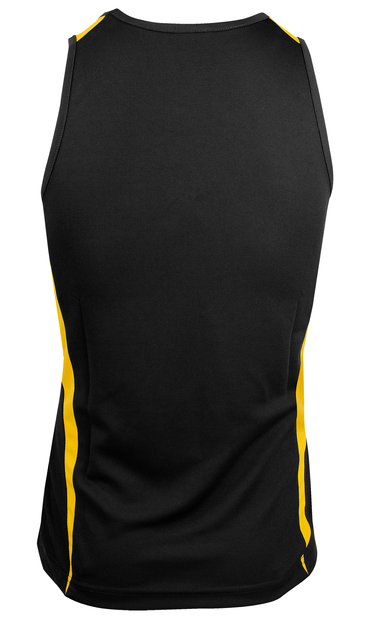 EUREKA MENS SINGLETS - BLACK/GOLD