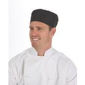 Flat Top Chef Hats - Black
