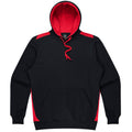 PATERSON MENS HOODIES - BLACK/RED