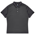 CURRUMBIN KIDS POLOS - SLATE/BLACK