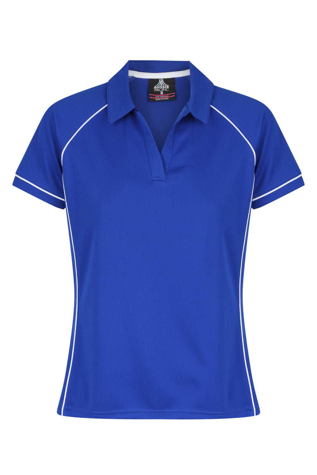 ENDEAVOUR LADY POLOS - ROYAL/WHITE