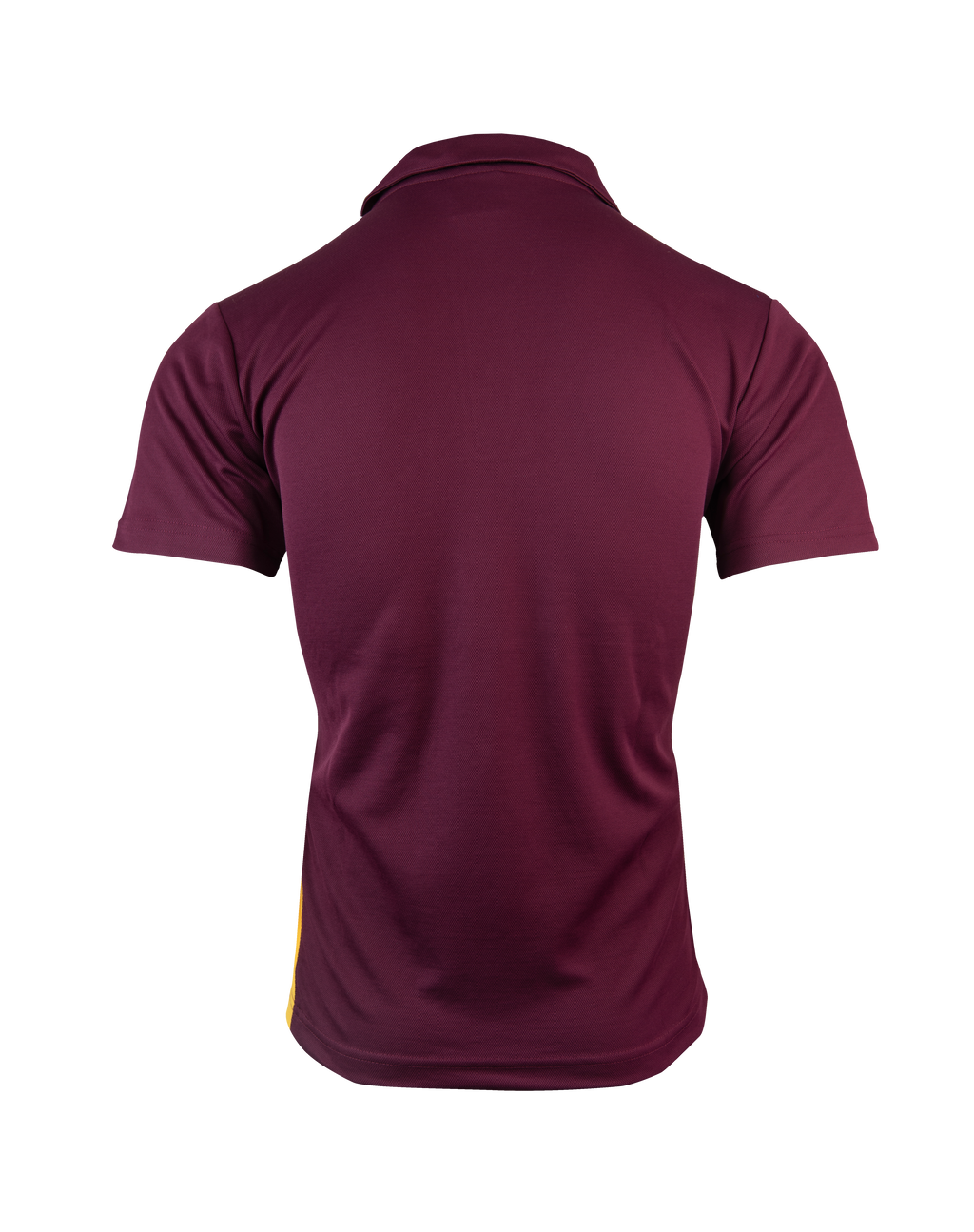 PATERSON MENS POLOS - MAROON/GOLD