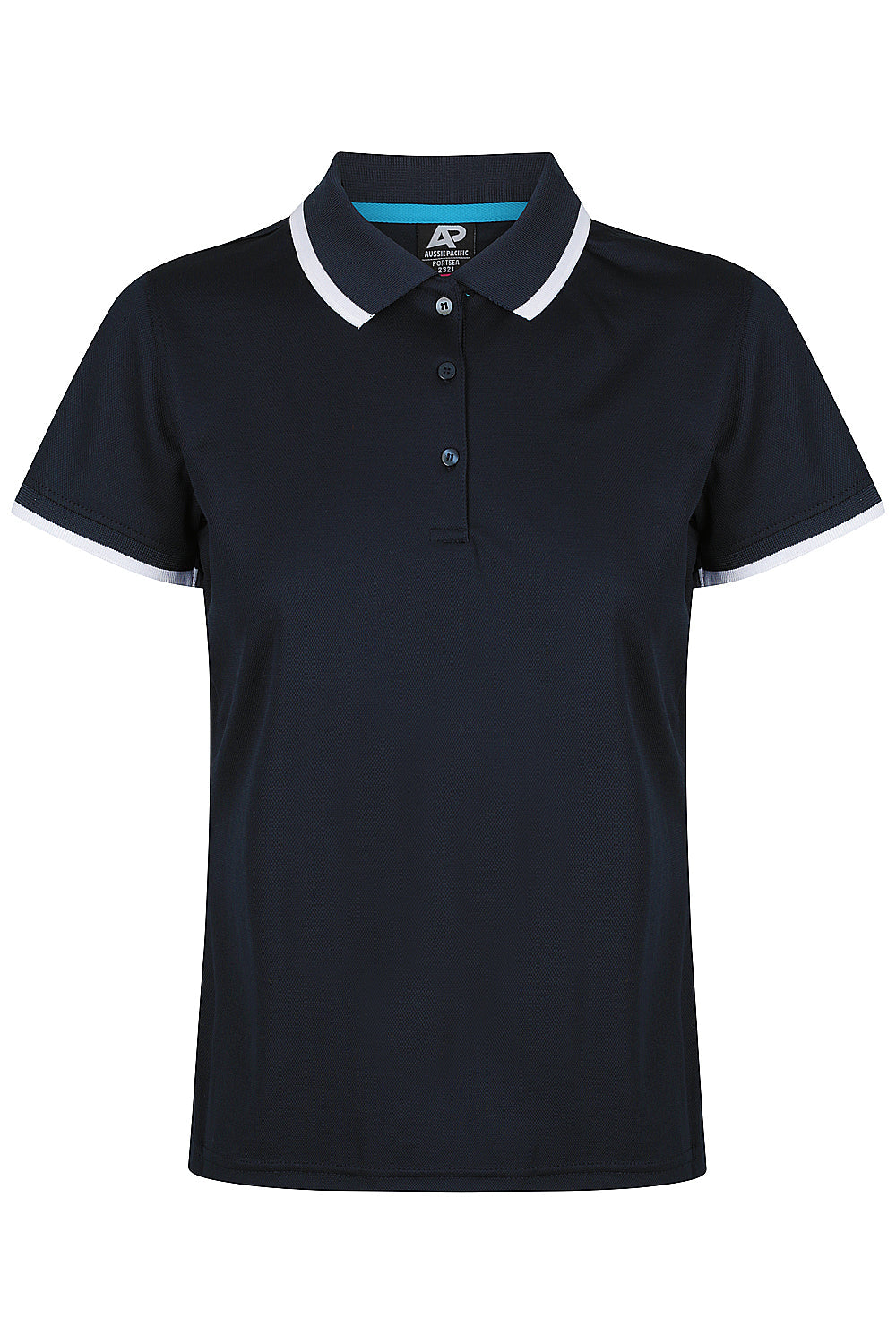PORTSEA LADY POLOS - NAVY/WHITE