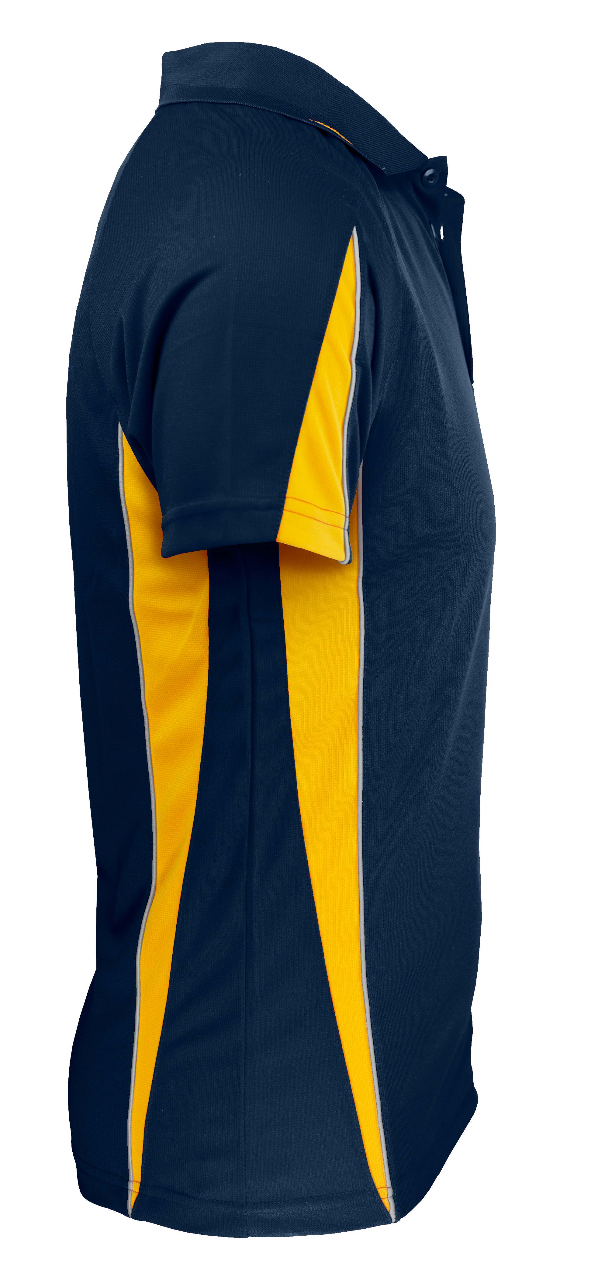 EUREKA MENS POLOS - NAVY/GOLD