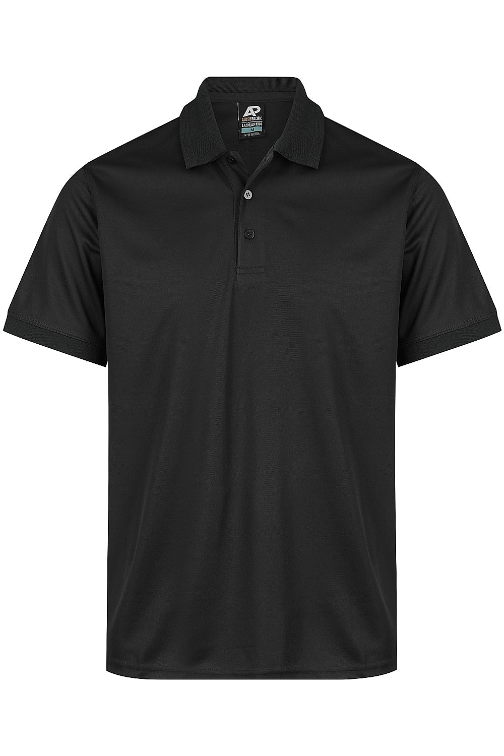 LACHLAN MENS POLOS - BLACK