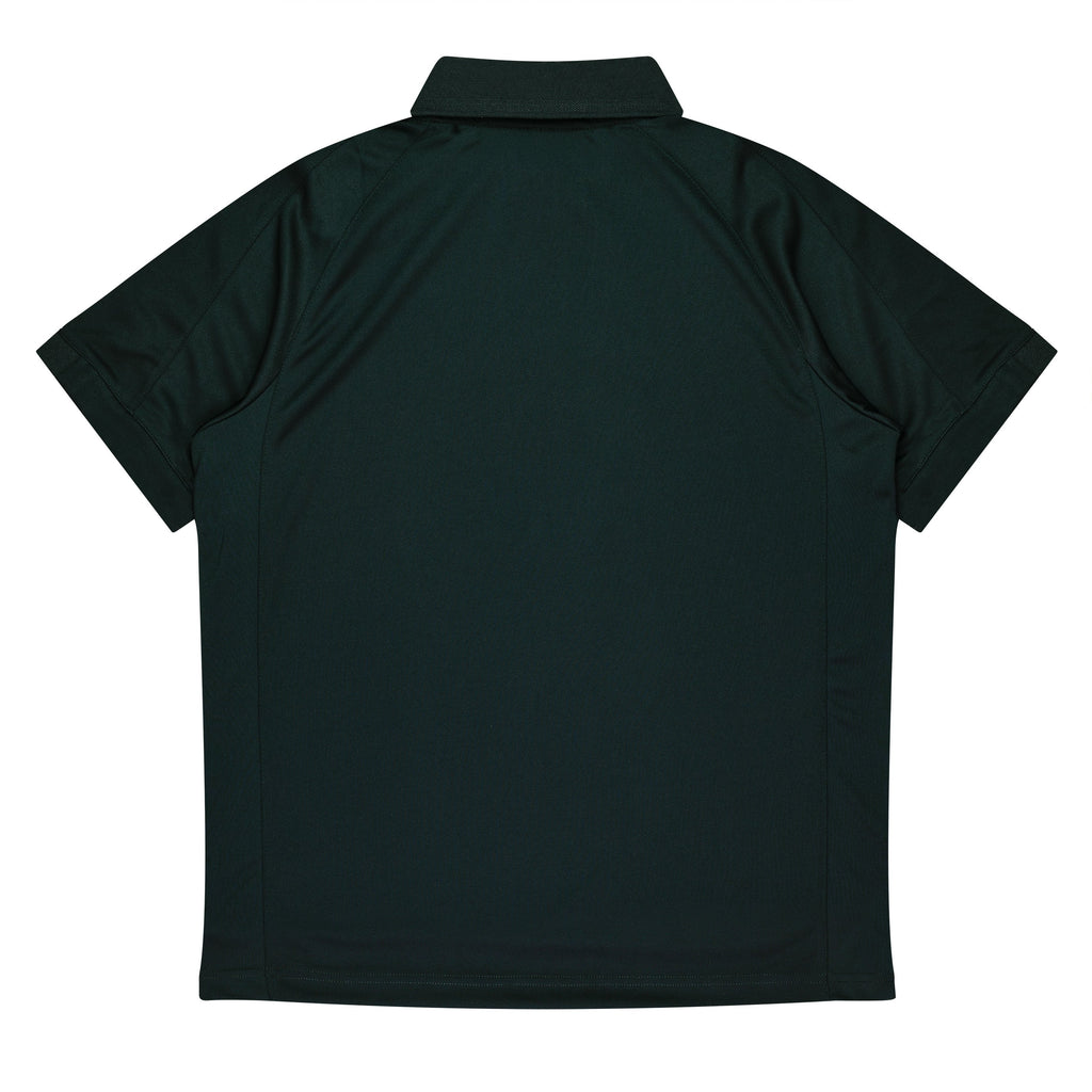 FLINDERS MENS POLOS - BLACK/RED