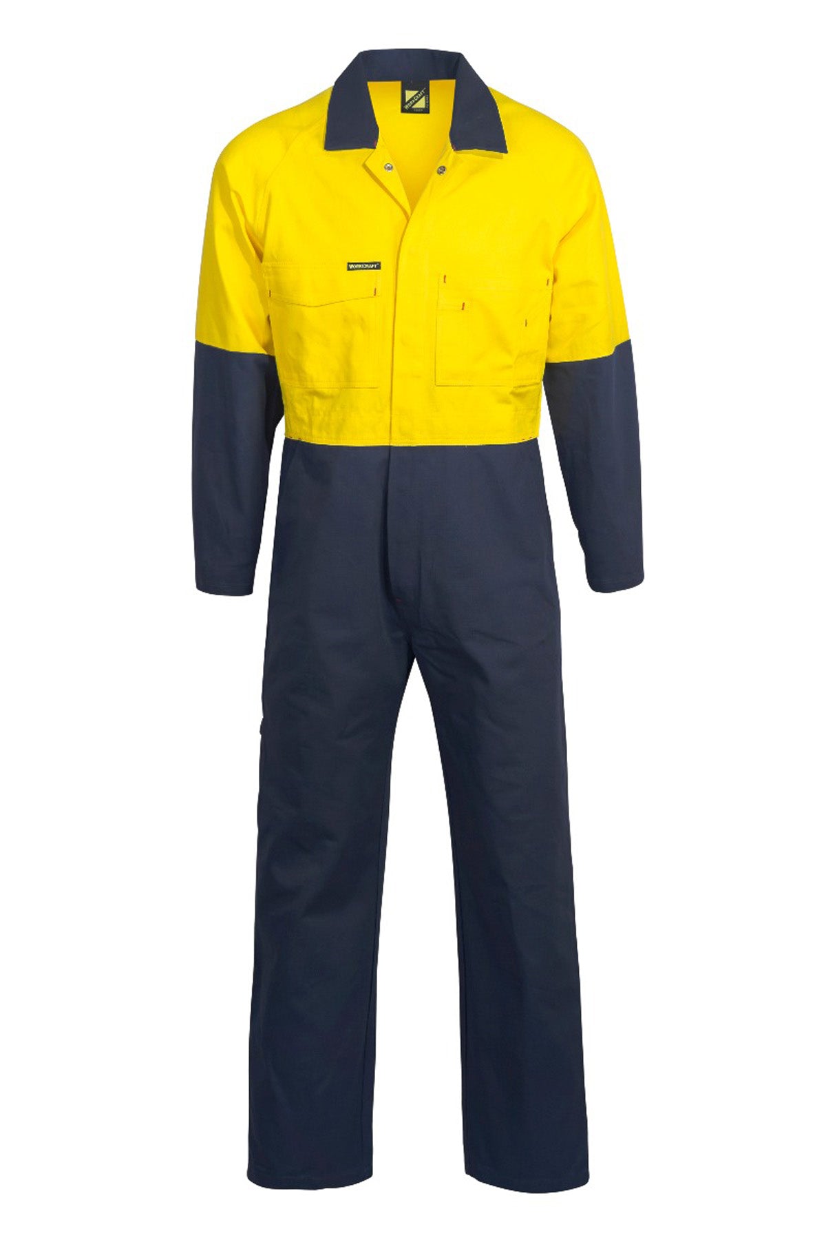 HI VIS COTTON DRILL COVERALLS